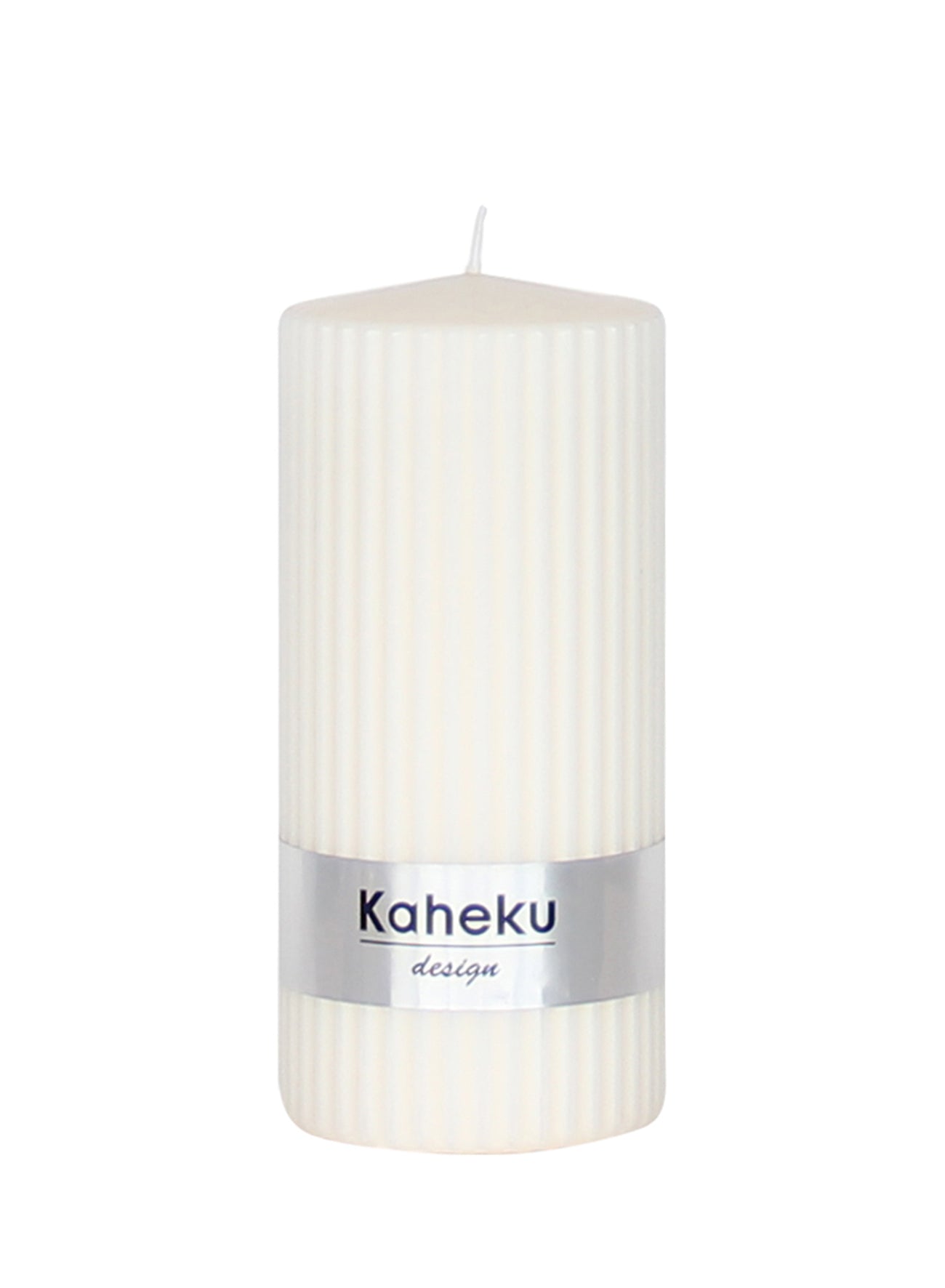 Kaheku-Rillenkerze Powder creme