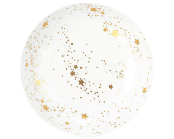 Liberty Suppenteller rund 21 cm Golden Stars