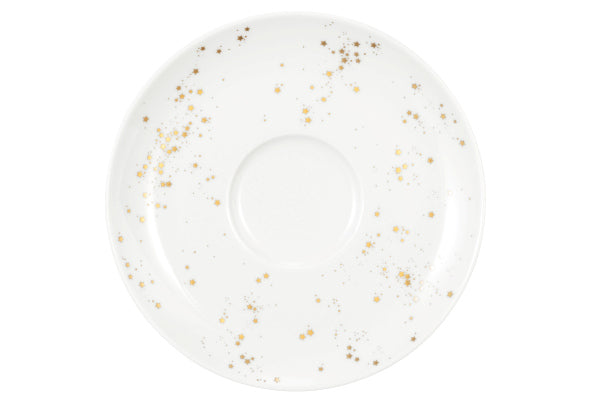 Liberty Kombi-Untertasse  16,5 cm Golden Stars