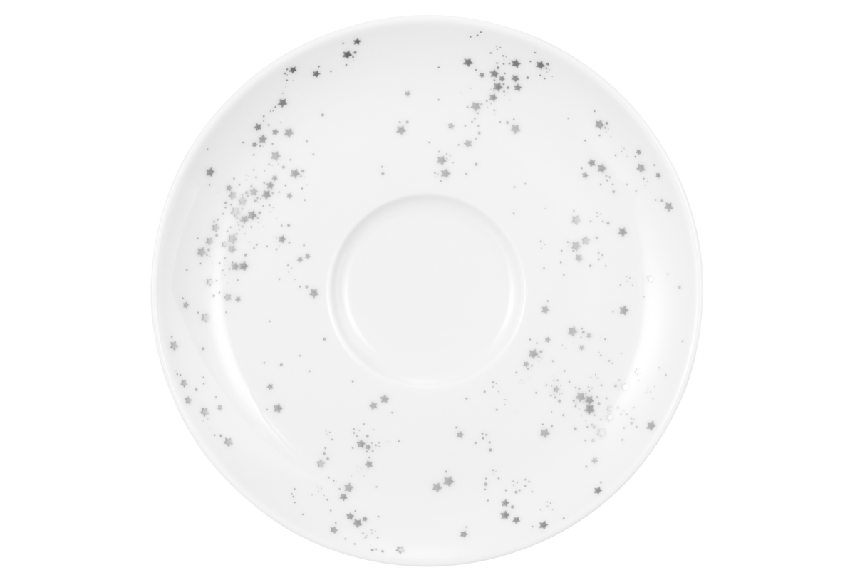 Liberty Kombi-Untertasse 16,5 cm Silver Stars