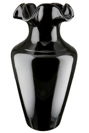 Vase,konisch,  "Irina" schwarz H 32,5 m, D. 17 cm