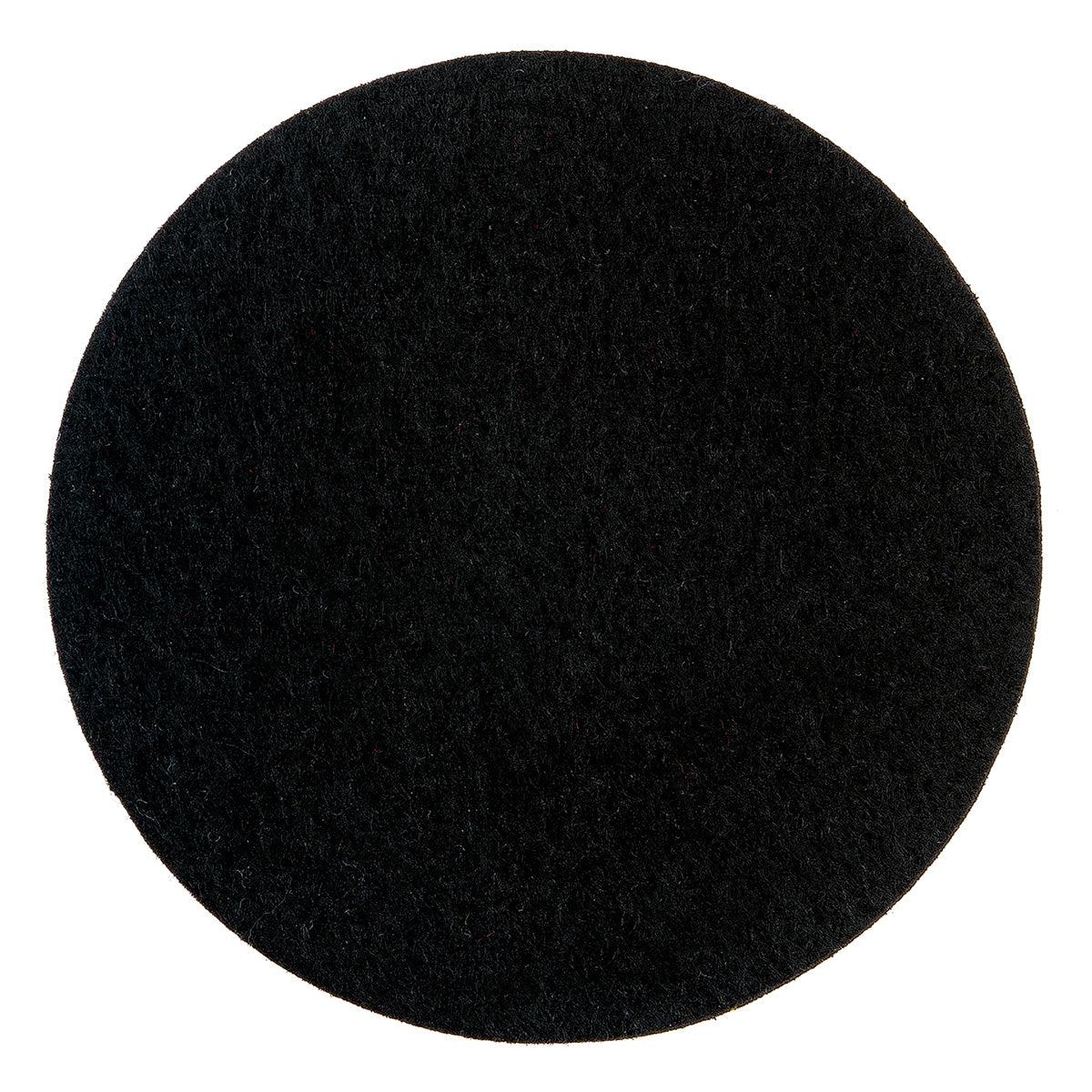 Filzuntersetzer - schwarz - rund - D. 10 cm