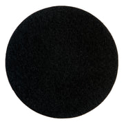 Filzuntersetzer - schwarz - rund - D. 10 cm
