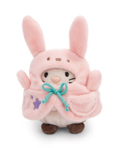 Nici Kuscheltier Set mymochi Katze Angy mit Kaktus u. Hasenkostüm in Geschenkbox