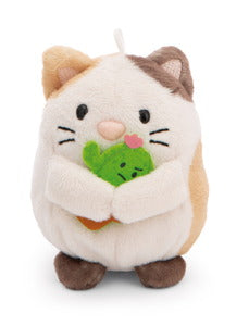 Nici Kuscheltier Set mymochi Katze Angy mit Kaktus u. Hasenkostüm in Geschenkbox