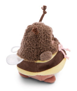 Nici Kuscheltier Set mymochi Bär Nomo mit Pommes u. Bienenkostüm in Geschenkbox