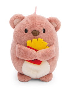 Nici Kuscheltier Set mymochi Bär Nomo mit Pommes u. Bienenkostüm in Geschenkbox