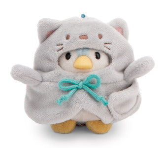Nici Kuscheltier Set mymochi Pinguin Waddle mit Ente u. Katzenkostüm in Geschenkbox