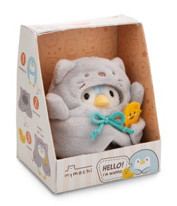 Nici Kuscheltier Set mymochi Pinguin Waddle mit Ente u. Katzenkostüm in Geschenkbox
