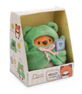 Nici Kuscheltier Set mymochi Fuchs Geeks mit Video Spiel u. Froschkostüm in Geschenkbox