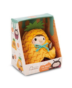 Nici Kuscheltier Set Marienkäfer Dozz mit Kokosnuss u. Ananaskostüm in Geschenkbox