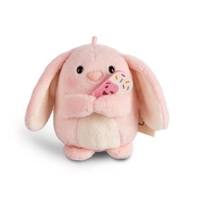 Nici Kuscheltier Set Hase Pibu mit Softeis u. Erdbeerkostüm in Geschenkbox