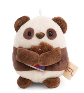 Nici Kuscheltier Set Panda Kono mit Schokolade u. Popcornkostüm in Geschenkbox