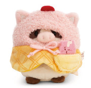 Nici Kuscheltier Set Kuh Moona mit Milch-Shake u. Softeiskostüm in Geschenkbox