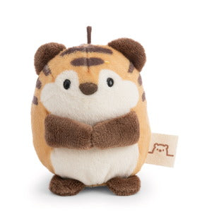 Nici Kuscheltier Set Tiger Tiggy mit Gurkenglas u. Hamburgerkostüm in Geschenkbox