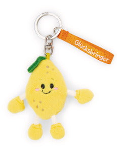 Schlüsselanhänger Zitrone "Good Luck" 7 cm