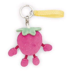 Schlüsselanhänger Erdbeere "Hello Sunshine" 7 cm