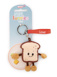 Nici Schlüsselanhänger Toast "Love" 7 cm