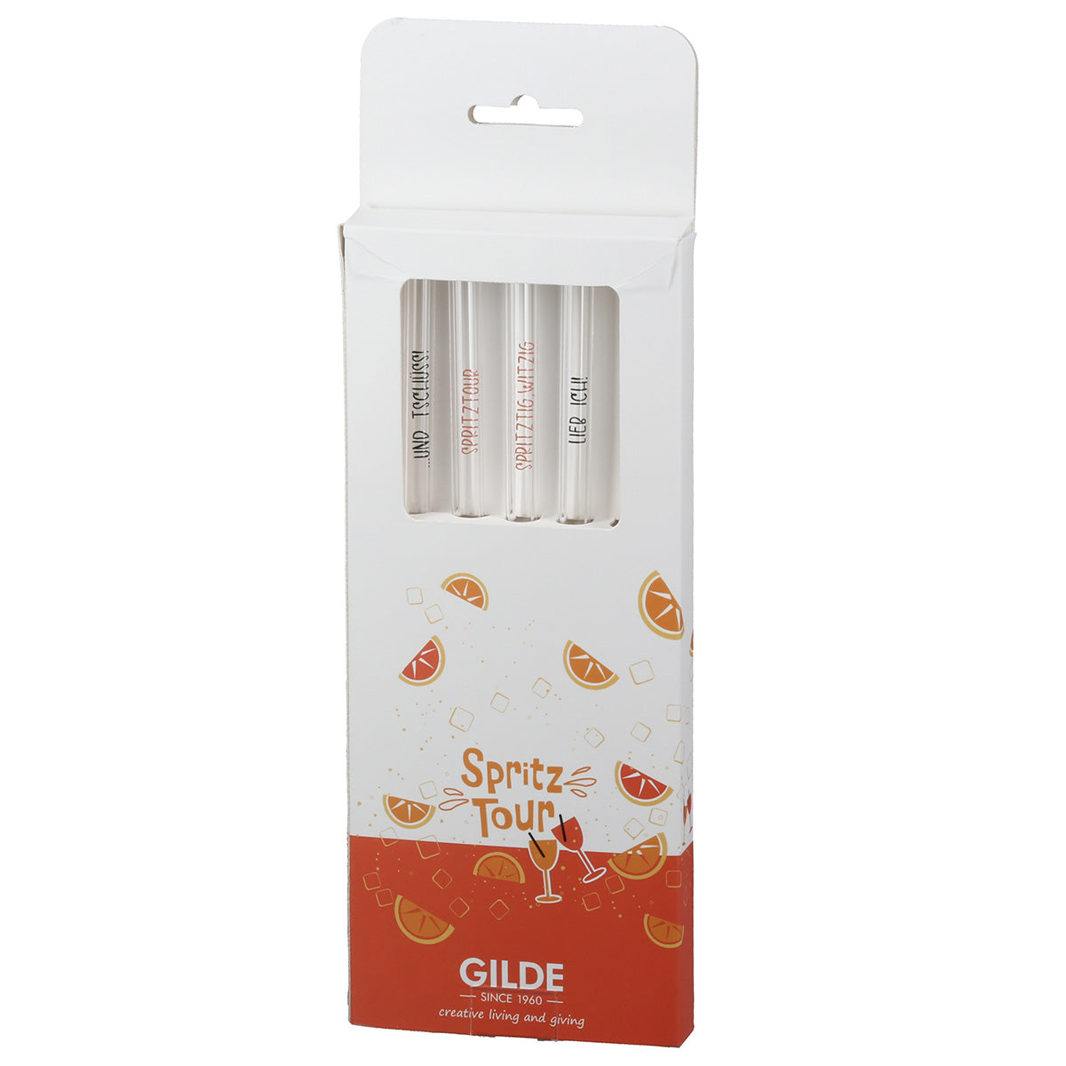 Trinkhalme "Spritz Tour"