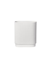 Vase weiß 17x8,5 cm, H. 20 cm von ASA Selection