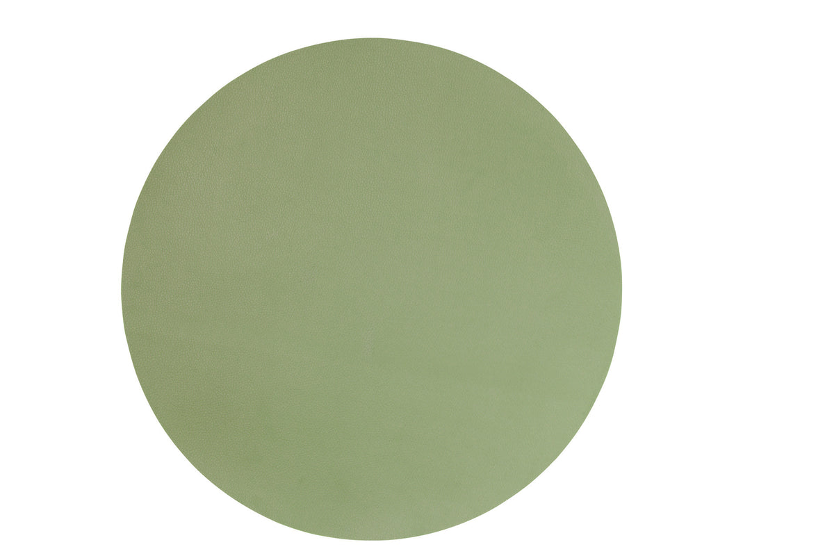 Platzset St. - grün - Rund 38 cm