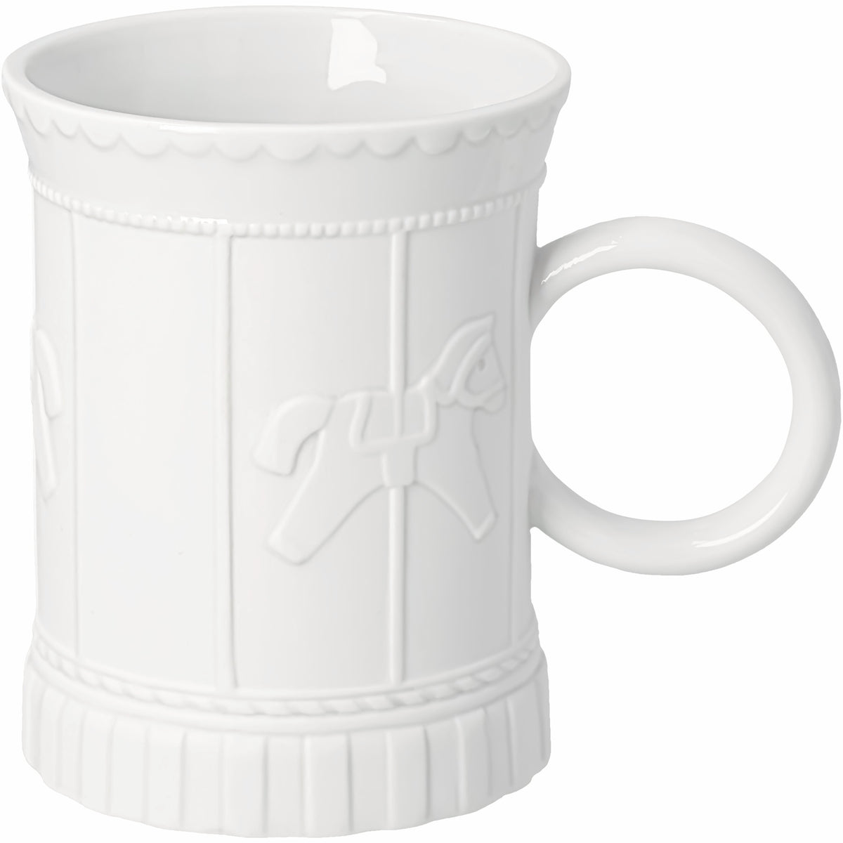 Tasse Karussell Streifen L x B x H: ca. 11,8 x 8 x 10,4 cm