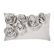 Kissenhülle Floral light grey 30x50 cm von pad