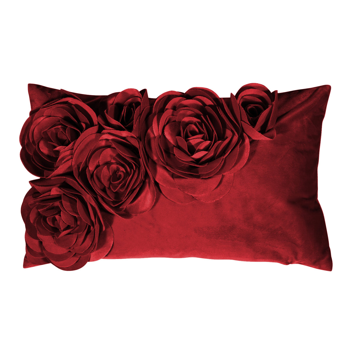 Kissenhülle Floral red 30x50 cm von pad