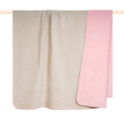 Decke beige-rose 150 x 200 cm von pad