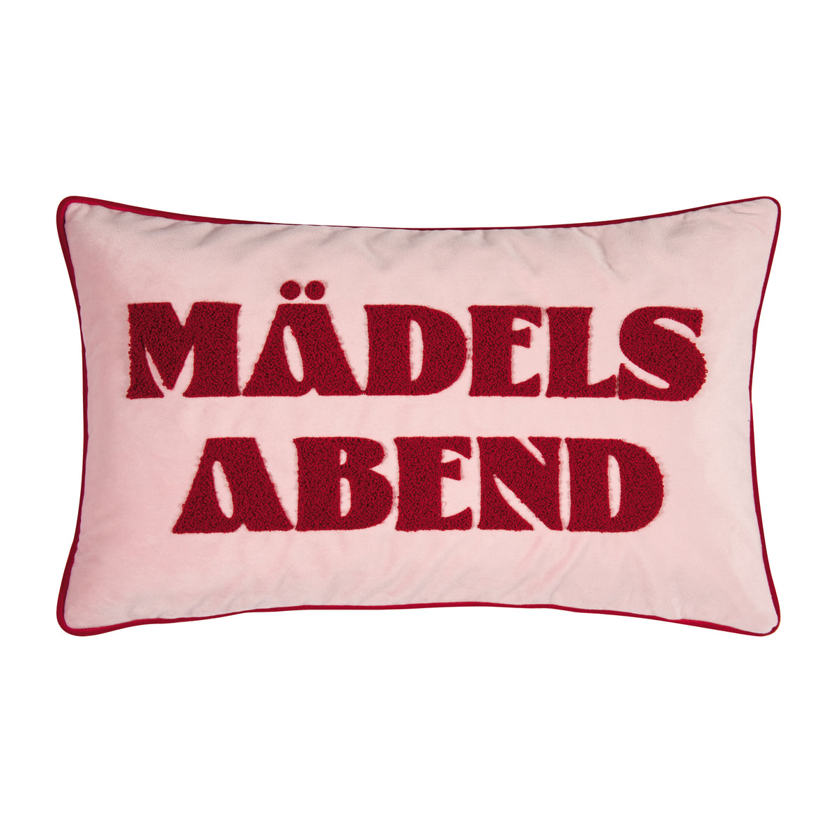 Mädelsabend Kissenbezug Red-Pink von pad