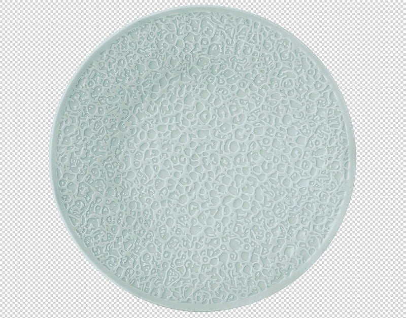 Nori-Home Frühstücksteller Arktiksblau rund 21 cm