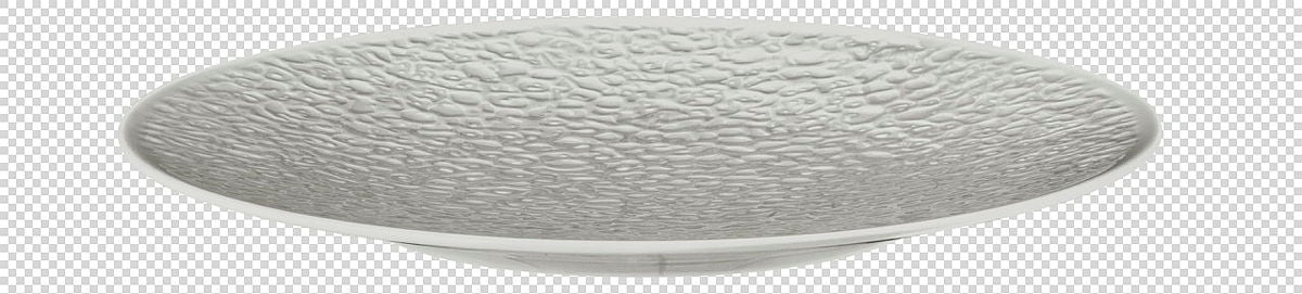 Nori-Home Frühstücksteller Silbergrau rund 21 cm