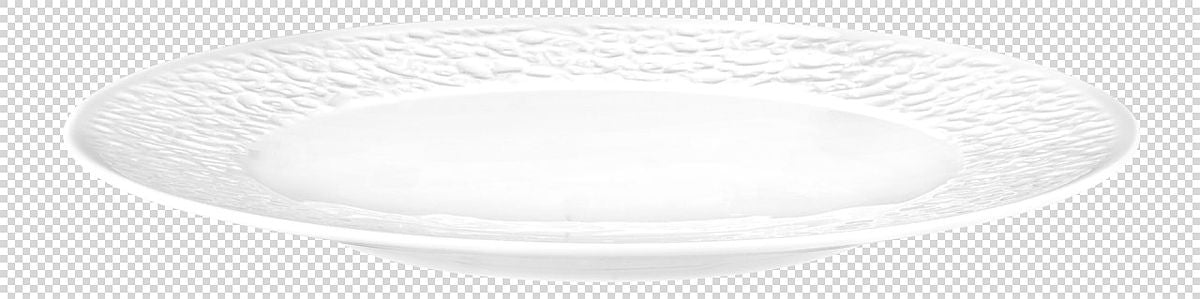 Nori-Home Speiseteller Relief rund 28 cm