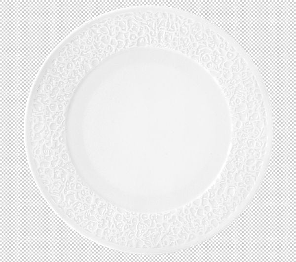 Nori-Home Speiseteller Relief rund 28 cm