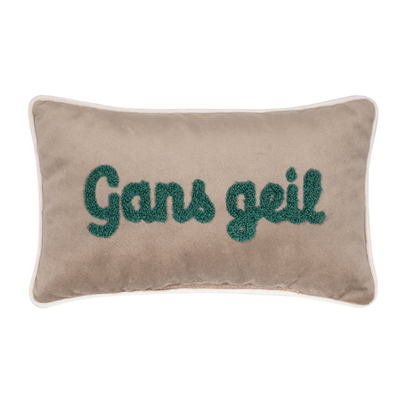 Gansgeil  natural Kissen 18 x32 cm