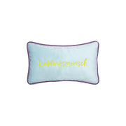 Kissen Lieblingsmensch petite 18x32 cm