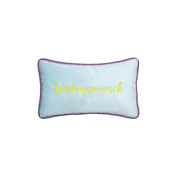 Kissen Lieblingsmensch petite 18x32 cm