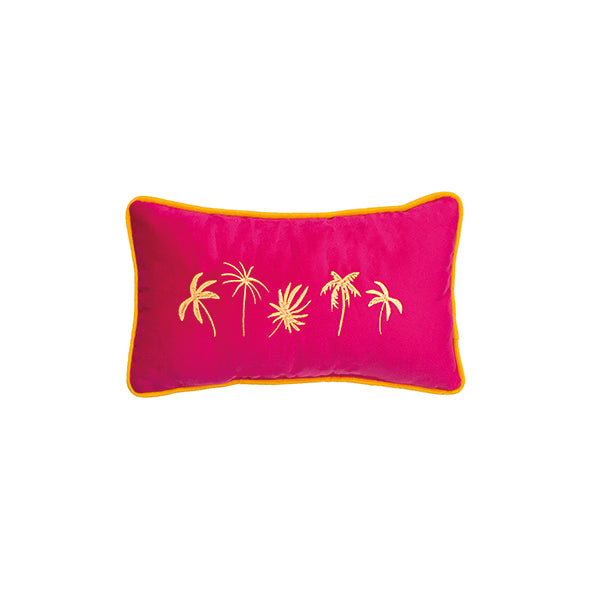 Petite palm-pink, 18x32 cm, Kissen