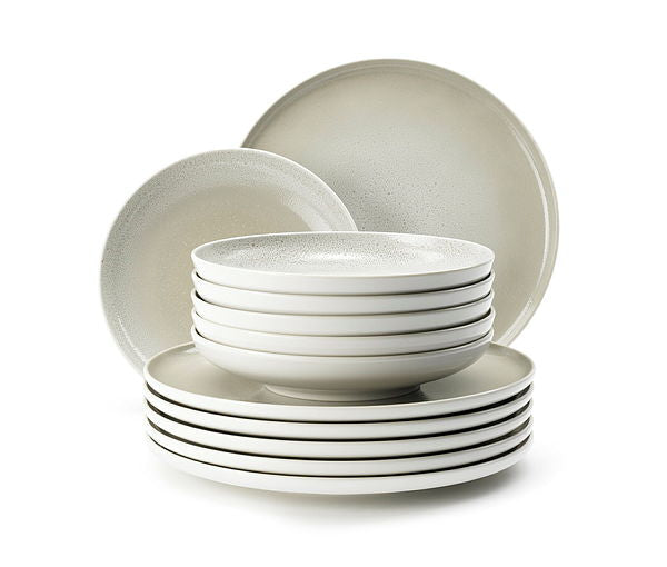 Seltmann Weiden Sento Home Tafelservice 12-teilig Aura cream