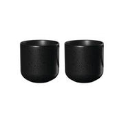 ASA - 2er Set Teebecher schwarz