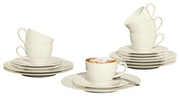 Zoé Kaffeeservice diamond 18-teilig